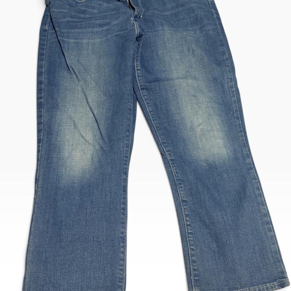 Levi's 501 Mid Rise Denim Capri Jeans Womens Blue Fits 14